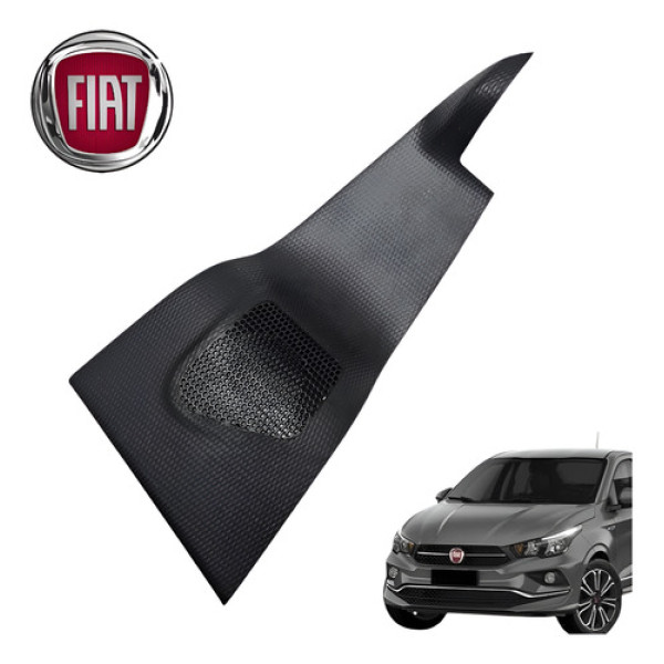 Acabamento Interno Maçaneta Traseira Direita Cronos 2020 Ori Preto Traseira