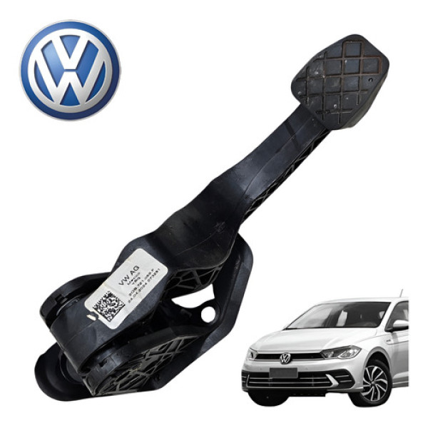 Pedal Embreagem Vw Polo 1.0 Track 2022 A 2025 Orginal Preto