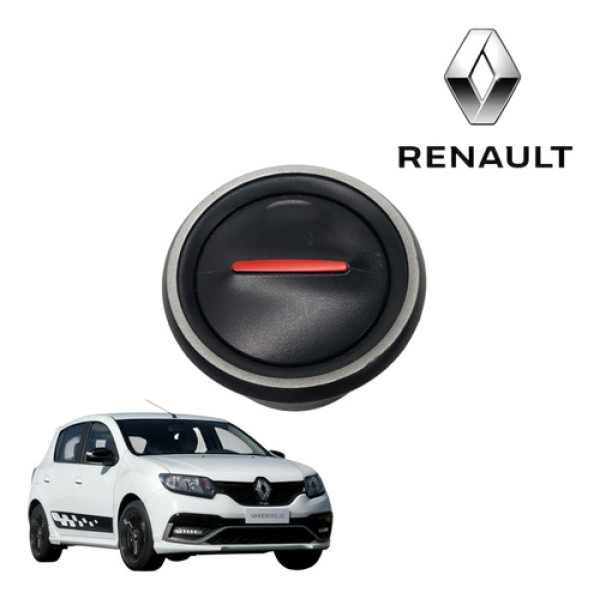 Difusor Saída Ar Lateral Renault Sandero Longan 2018