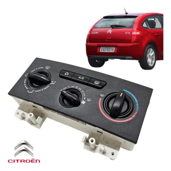 Comando Ar Condicionado Citroën C4 2008 A 2013 Original 