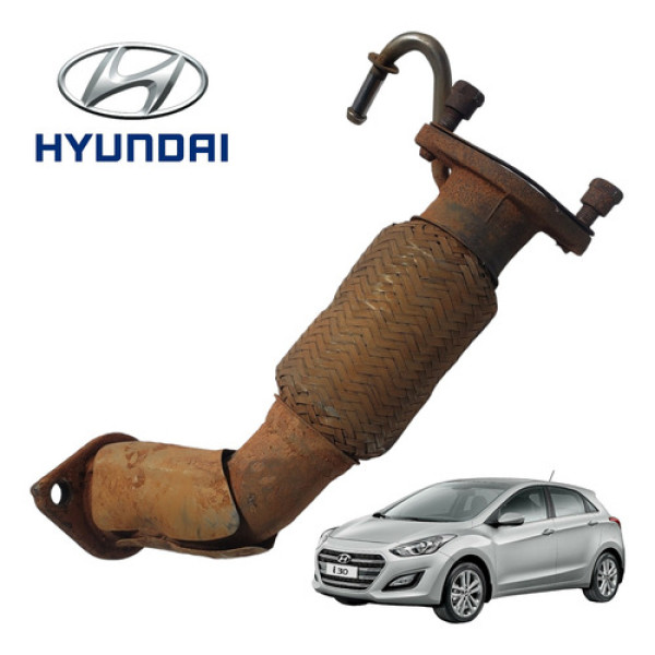 Malha Flexível Catalisador Escape Hyundai I30 1.8 2015 2016