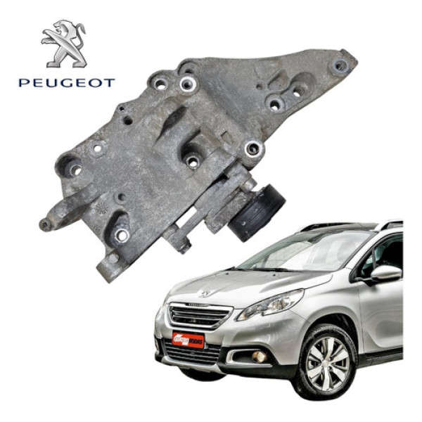 Suporte Compressor Com Tensor Peugeot 2008 1.6 2015 A 2020