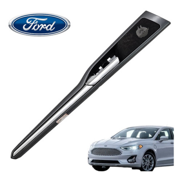 Maçaneta Interna Acabamento Traseira Esquerda Fusion 2015  Preto Traseira