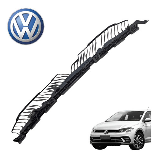 Guia Central Parachoque Traseiro Vw Polo 1.0 Track 2025 Orig