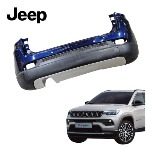 Capa Parachoque Traseiro Jeep Compass 2020 A 2023 C Detalhe 