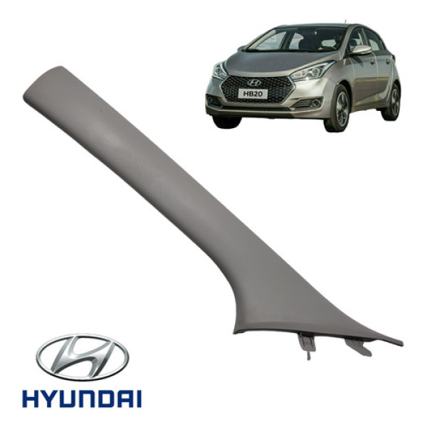 Acabamento Coluna Parabrisa Hyundai Hb20 2013 A 2019