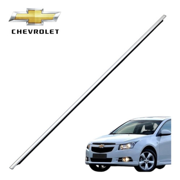 Pestana Traseira Esquerda Cromada Chevrolet Cruze Lt 2013  Cromada