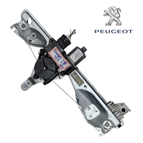 Maquina Vidro Traseiro Esquerdo Peugeot 308 2012 A 2016 Orig