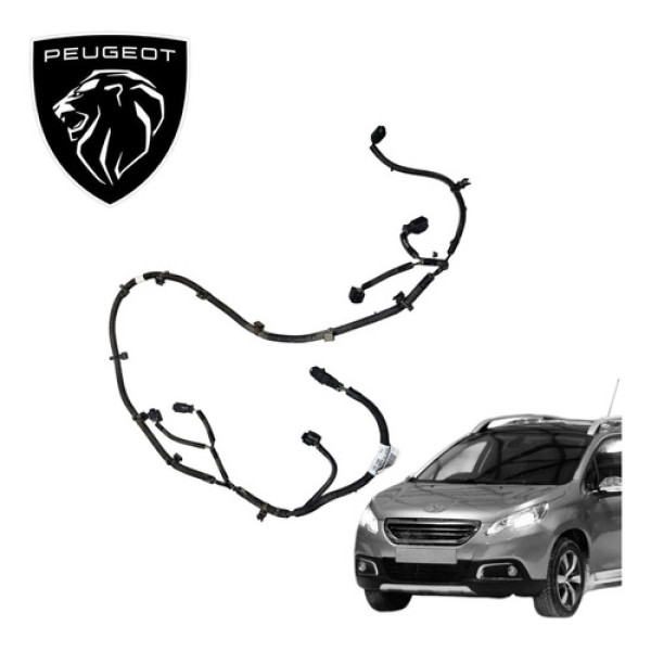 Chicote Parachoque Traseiro Peugeot 2008 1.6 Allure 2016 Ori