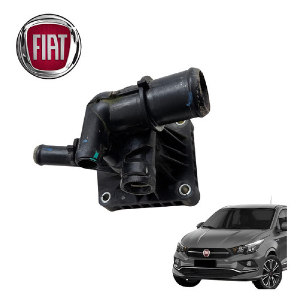 Carcaça Válvula Termostática Fiat Cronos 1.3 Drive 2020 Orig