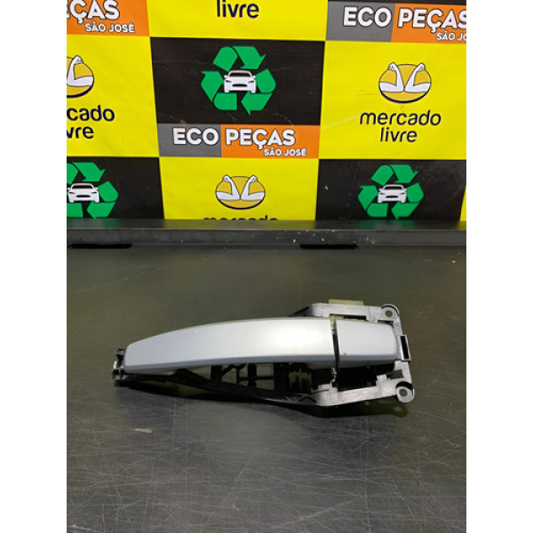Maçaneta Externa Traseira Esquerda Vectra 2007 2011 Original Prateado Traseira