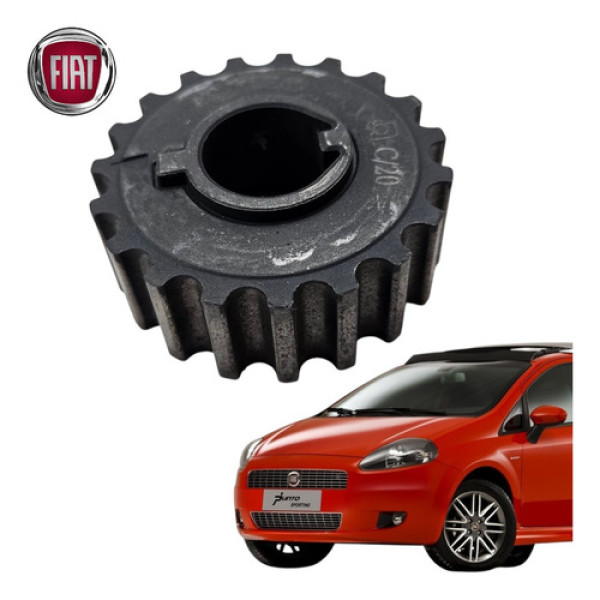 Polia Virabrequim Fiat Punto 1.8 Motor Gm 2009 A 2012 Orig