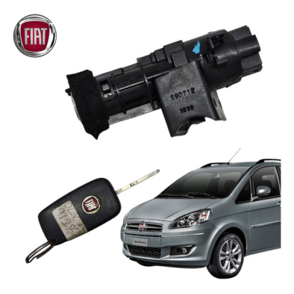 Comutador Ignição Com Chave Original Fiat Idea 1.4 2012 