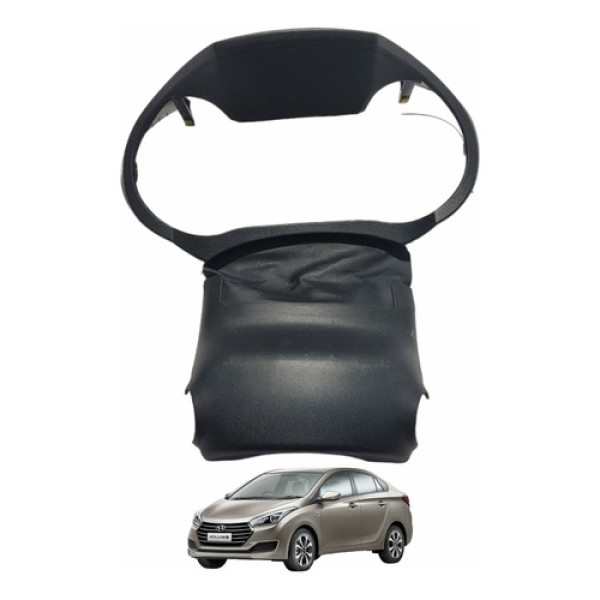 Moldura Painel Instrumento Hyundai Hb20s Preto