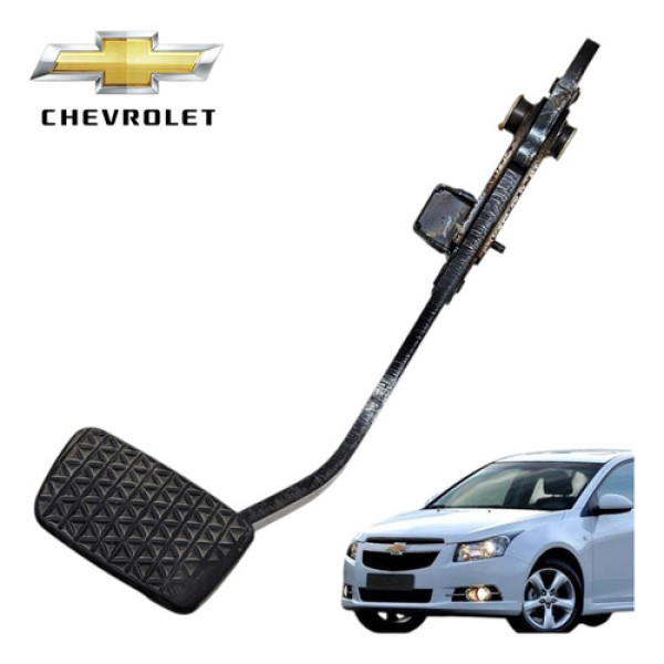 Pedal Freio Chevrolet Cruze 1.8 Lt Automático 2013 A 2015 - Preto