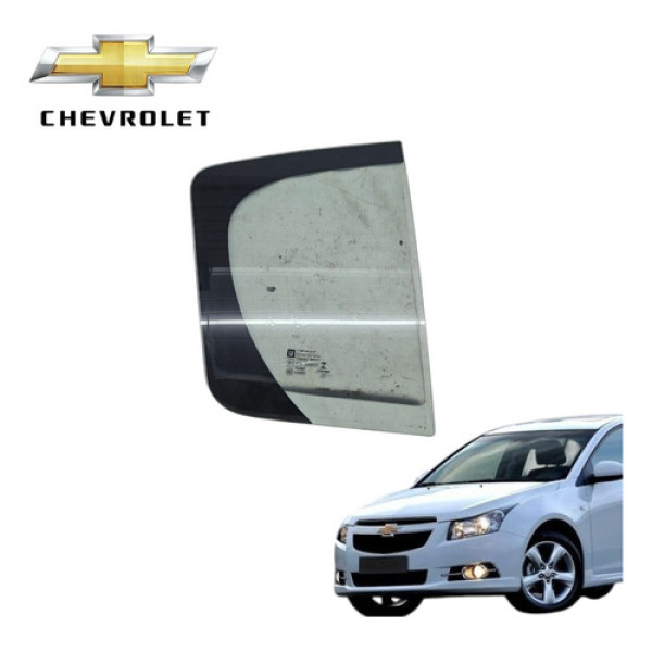 Vidro Vigia Traseiro Direito Chevrolet Cruze Lt 2013 A 2015