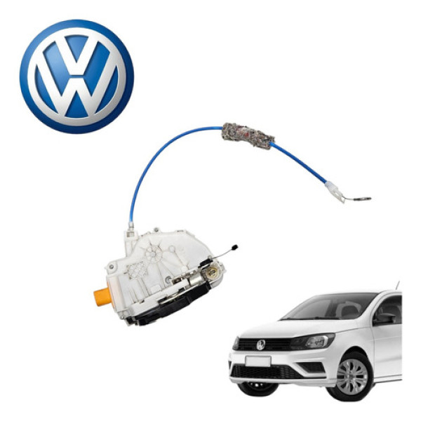 Fechadura Porta Dianteira Esquerda Vw Gol G7 G8 2017 A 2022