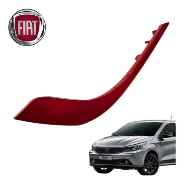 Olho De Gato Traseiro Direito Fiat Argo Trekking 2020 Origin Vermelho