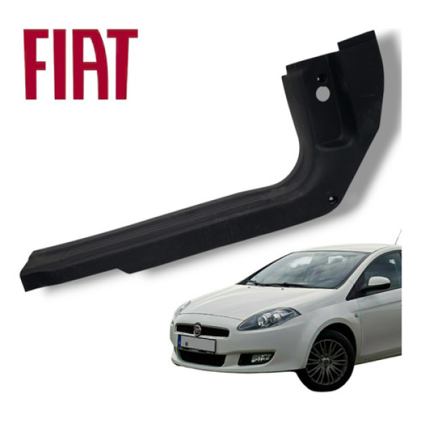 Soleira Dianteita Esquerda Fiat Bravo 1.4 Tjet 2014 A 2016 Preto