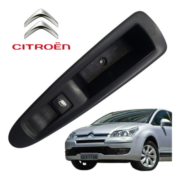 Comando Botão Vidro Tras. Direito Citroën C4 Glx Hatch 2012