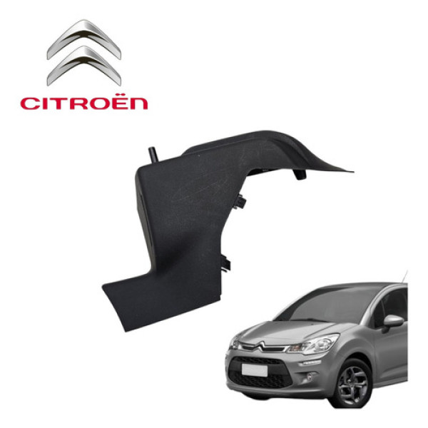 Suporte Bagagito Direito Citroën C3 Exclusive 2012 A 2016 Preto