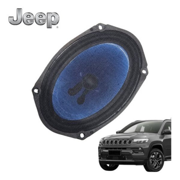 Alto Falante Porta Jeep Compass T270 Longitude 2020 A 2023 Azul