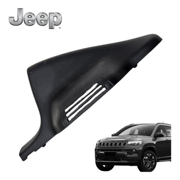 Moldura Retrovisor Interno Jeep Compass Longitude 270t 2022 Preto