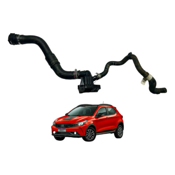 Carcaça Bomba De Água Com Mangueira Fiat Argo Trekking 