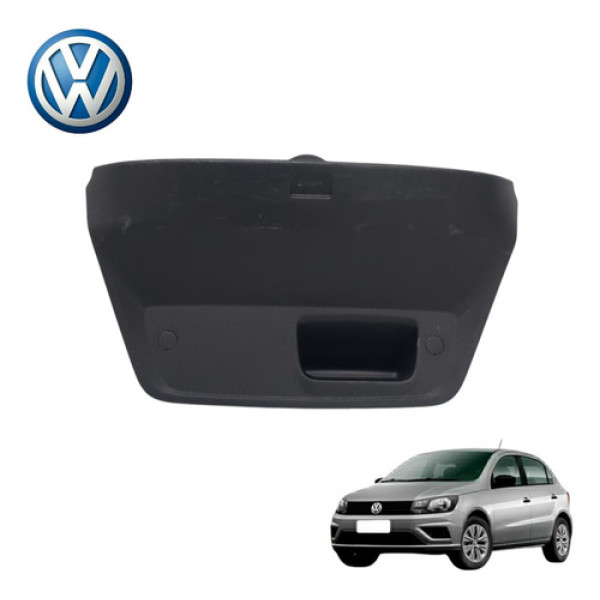Forro Revestimento Tampa Traseira Vw Gol 1.6 2016 A 2019  Preto
