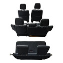 Jogo Bancos Couro Pajero Full 7 Lugares 2012 A 2016 Original Preto