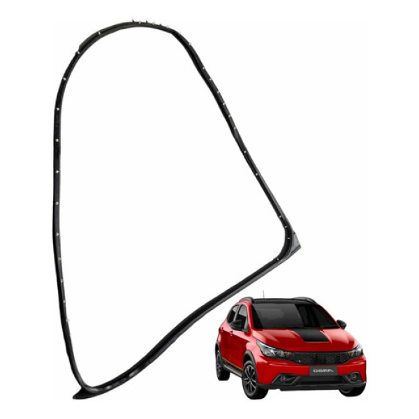 Borracha Porta Traseira Direita Fiat Argo Trekking 