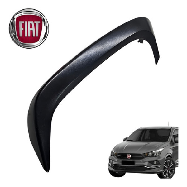 Acabamento Puxador Dianteiro Direito Fiat Cronos Drive 2020 Preto