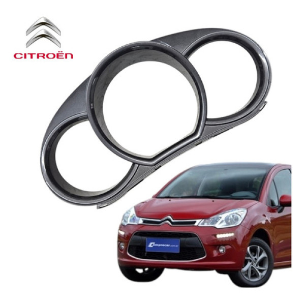 Moldura Painel Instrumentos Citroën C3 2013 A 2018 Original
