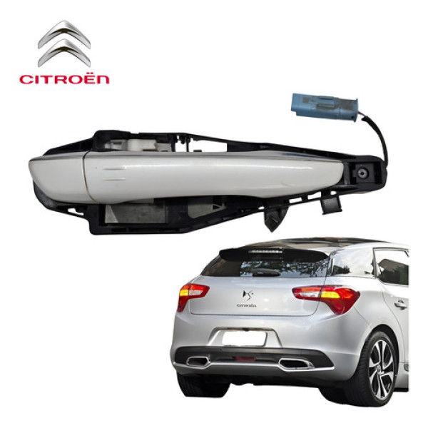 Maçaneta Externa Traseira Direita Citroen Ds5 2013 A 2016 Branco