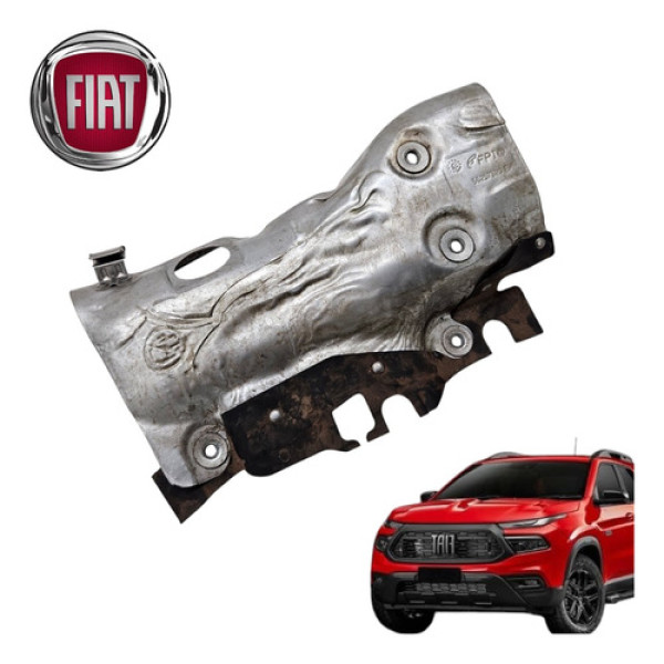Protetor Defletor Calor Turbina Fiat Toro 2.0 Diesel 2022