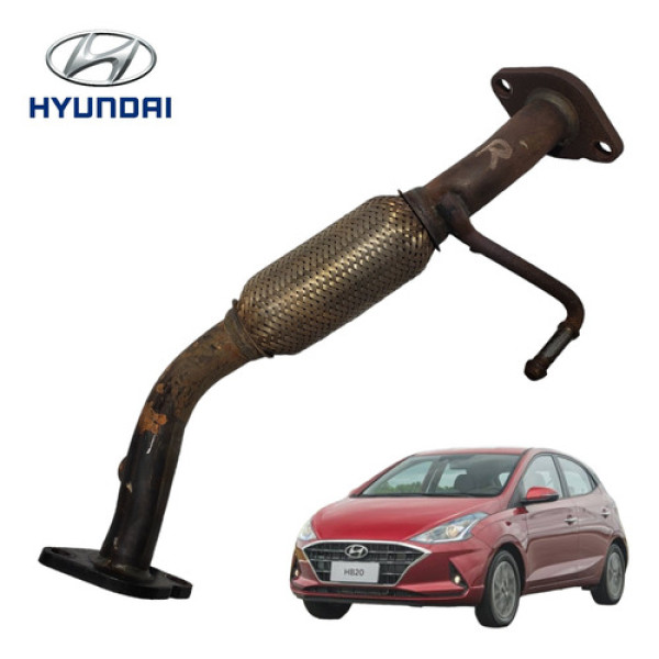 Tubo Flexível Escapamento Hyundai Hb20 1.0 3cc 2020 A 2022