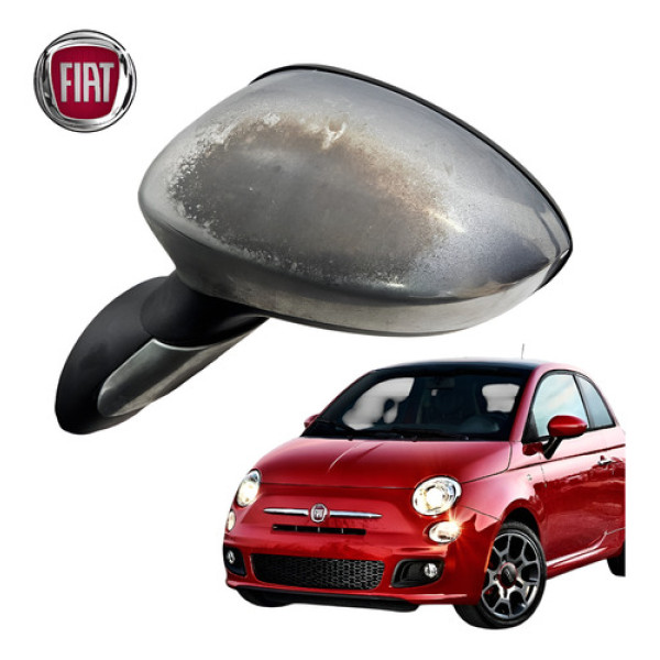 Retrovisor Elétrico Esquerdo Fiat 500 2012 A 2015 Original