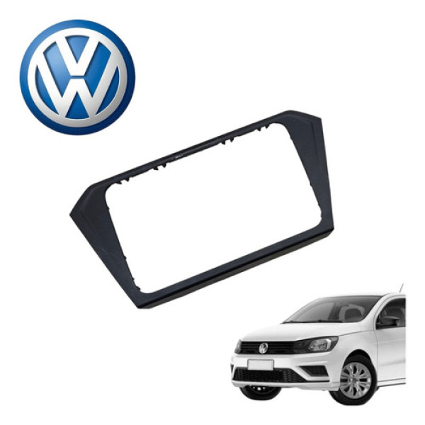 Moldura Central Multimídia Vw Gol G8 1.0 Mpi 2017 A 2022
