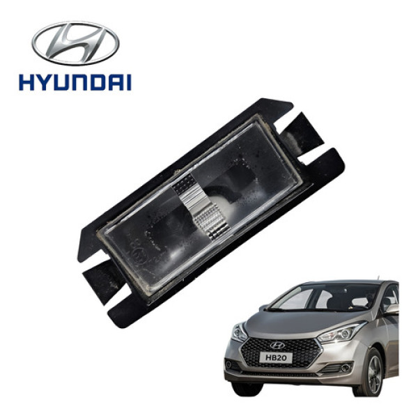 Luz Placa Hyundai Hb20 1.0 Comfort 2013 A 2019 Original