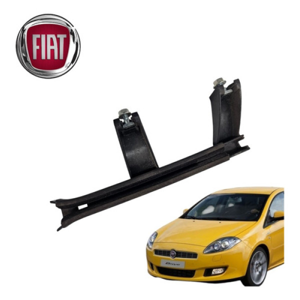 Guia Vidro Dianteiro Direito Fiat Bravo Tjet 2014 Original  Preto