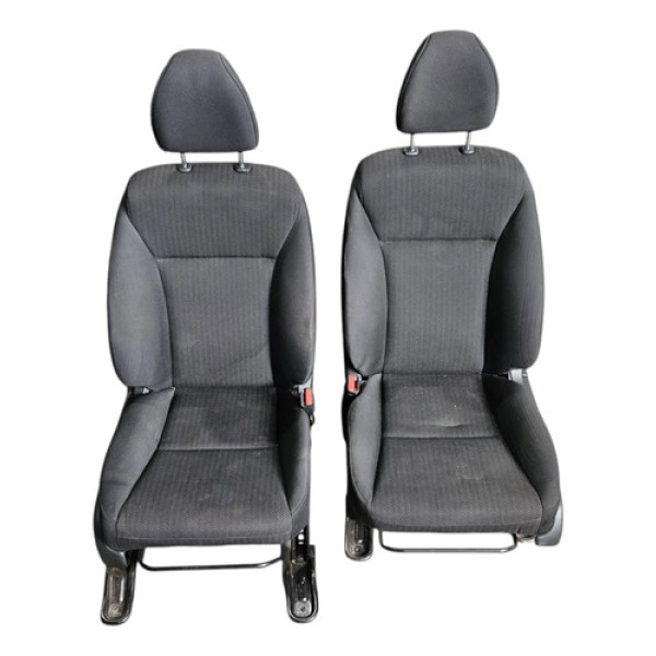 Par De Bancos Dianteiros Honda Hrv 2018 Preto