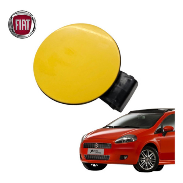 Portinhola Tanque Combustível Fiat Punto 1.8 2008 A 2012  Amarelo 2008