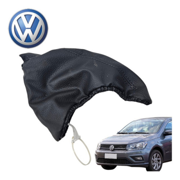 Coifa Alavanca Freio De Mão Gol G7 1.6 Msi 2017 A 2022 Origi Preto