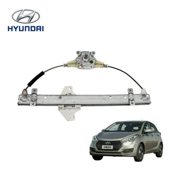 Máquina Vidro Manual Traseira Direita 2013 A 2015 Original