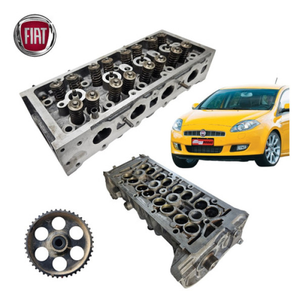 Cabeçote Completo Tjet 1.4 Turbo Bravo Punto 2014 A 2015 