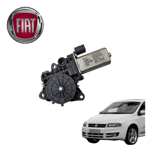 Motor Vidro Dianteiro Esquerdo Fiat Stilo 1.8 Connect 2005