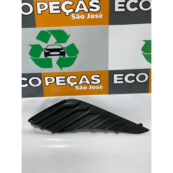 Moldura Farol Milha Yaris Original  Lado Direito Sem Milha Preto