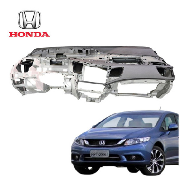 Painel Tabelier Honda Civic G9 2013 A 2017 Original  Cinza