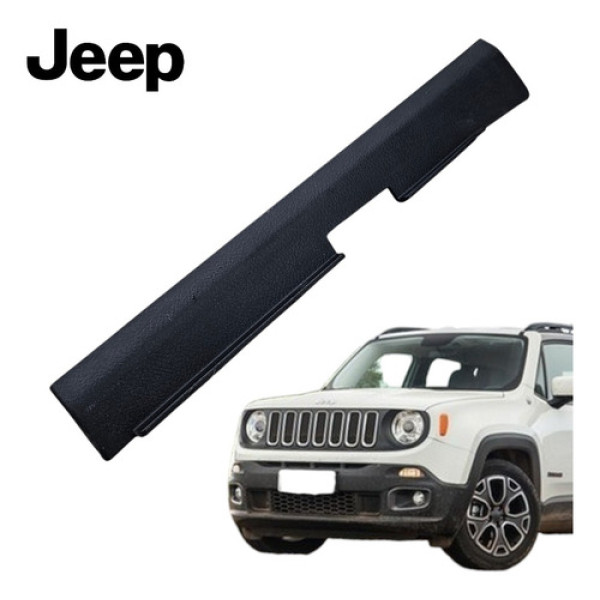Acabamento Painel Lateral Direito Jeep Renegade 2016 A 2021 Preto