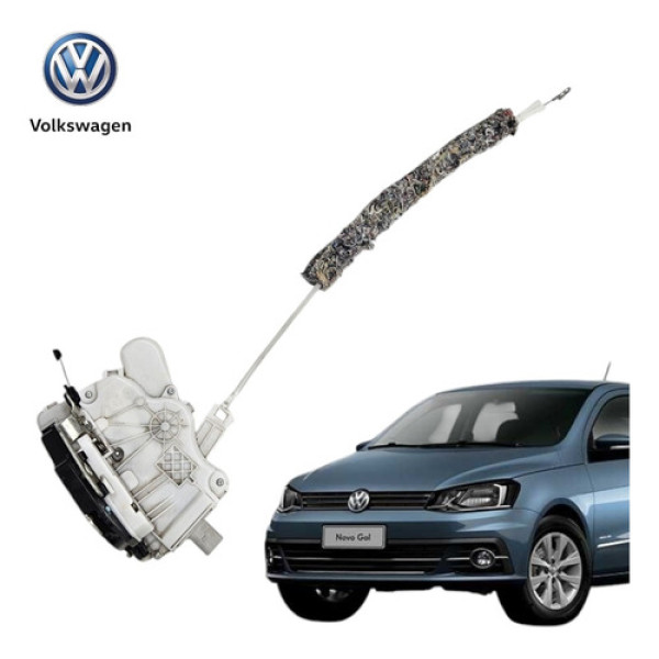 Fechadura Elétrica Porta Traseira Direita Vw Gol 2017 A 2022